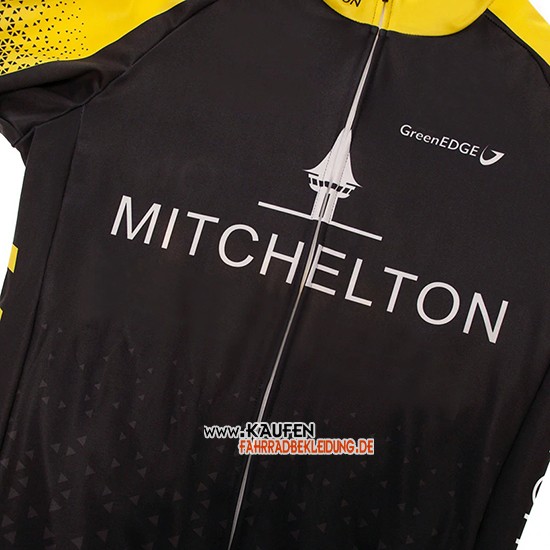 Mitchelton GreenEDGE Langarmtrikot 2019 und Lange Tragerhose